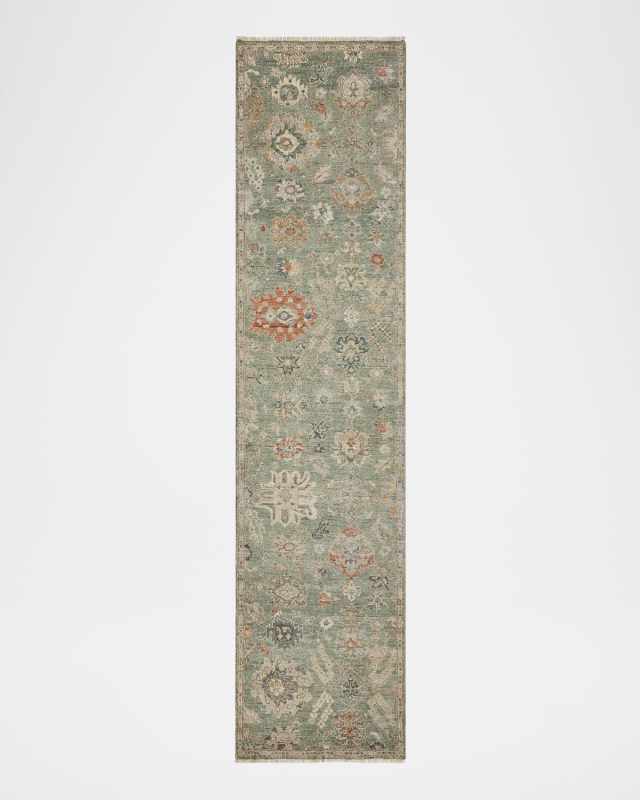 Cade Hand-Knotted Runner, 2' x 10'